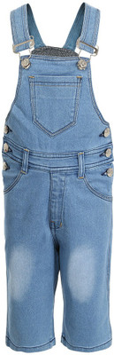 

Benext Dungaree For Boys Solid Denim(Light Blue, Pack of 1