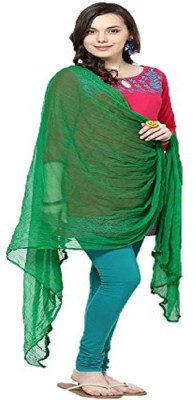 Pistaa Cotton Blend Solid Women Dupatta