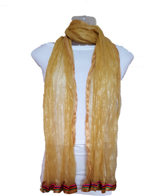 

Skhoza Shimmer Self Design Women's Dupatta, Beige