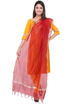 DUPATTA BAZAAR Art Silk Solid Women Dupatta