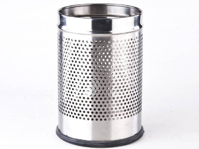 

Saanvi Creations Stainless Steel Dustbin(Silver)