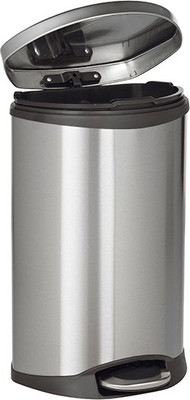 

Howards Eko Soft Close Pedal Bin 10l Stainless Steel Dustbin(Silver)