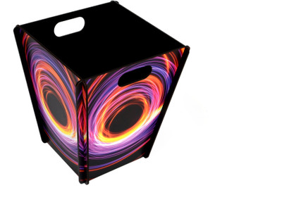 

My Own Wood Dustbin(Multicolor)