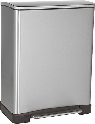 

Howards Eko Soft Close Recycle Bin 46l Stainless Steel Dustbin(Silver)