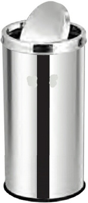

Life Line Services Superclean Stainless Steel Dustbin(Silver)