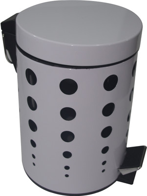 

Gran Stainless Steel Dustbin(White)