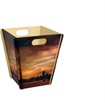 

My Own Wood Dustbin(Multicolor)