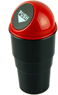 

Unique Cartz Plastic Dustbin(Red)