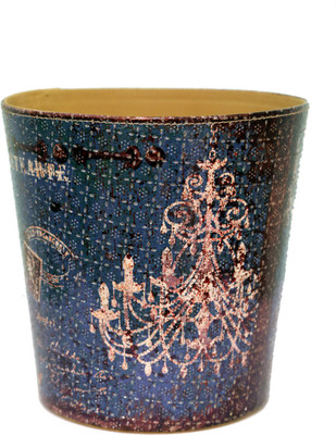 

CASA BONITA DELHI Wood Dustbin(Blue)