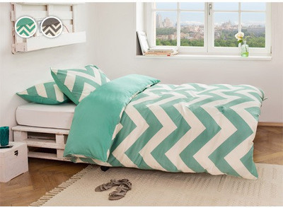 

Tezerac Single Satin Duvet Cover(Green)