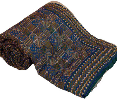 25% OFF on Little India Checkered Double Quilt(Cotton, Multicolor) 25% OFF on Little India Checkered Double Quilt(Cotton, Multicolor)