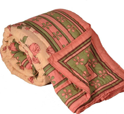 25% OFF on Little India Floral Double Quilt(Cotton, Multicolor) 25% OFF on Little India Floral Double Quilt(Cotton, Multicolor)