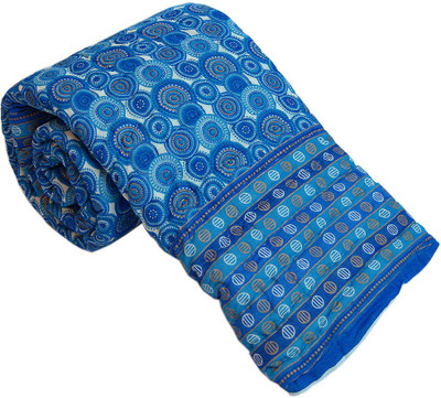 23% OFF on Little India Paisley Double Comforter(Cotton, Blue)