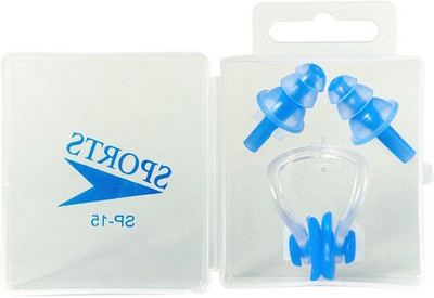 

Imported Swim BLU Ear Plug & Nose Clip(Blue)