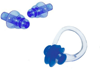 

Krazy Fitness Safety Ear Plug & Nose Clip(Blue)