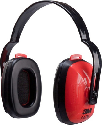 

3M Eco Ear Muff(Pack of 1), Red