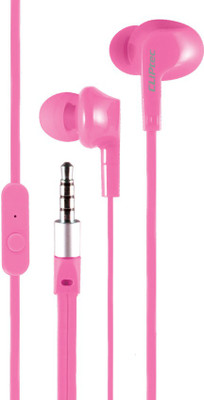 

Cliptec BME737PK Neon Rock In- Stereo Earphone with Mic Headphone(Pink, In the Ear)
