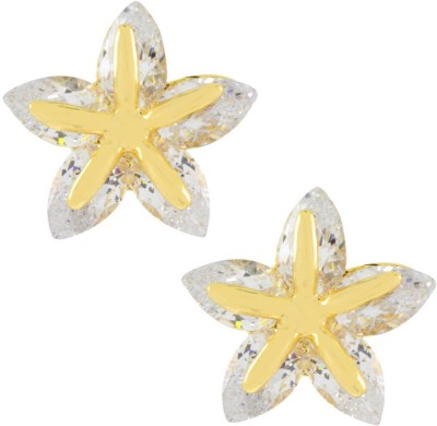 the jewelbox Trendy Star Brass Stud Earring