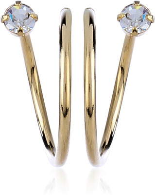 

Thingalicious Trendy Twist Metal Stud Earring