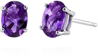 

Kataria Jewellers Colour Spark Swarovski Crystal Silver Stud Earring
