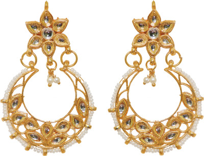 

Penny Jewels Cubic Zirconia Alloy Chandbali Earring
