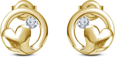 

Vorra Fashion Fancy Design Cubic Zirconia Sterling Silver Stud Earring