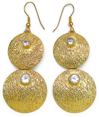 Johareez Brass Dangle Earring