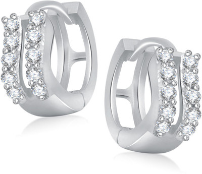 

Meenaz Pretty Earrings Bali Cubic Zirconia, Crystal Alloy Hoop Earring