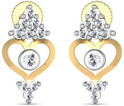 

Avsar RADHIKA Yellow Gold 14kt Swarovski Crystal Stud Earring