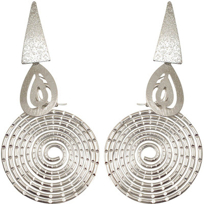 

Taj Pearl Designer Alloy Drop Earring