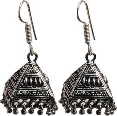 Abhooshan Silver, Alloy Jhumki Earring