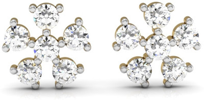 

Vachya JTP-3 Yellow Gold 14kt Diamond Stud Earring(Yellow Gold Plated)