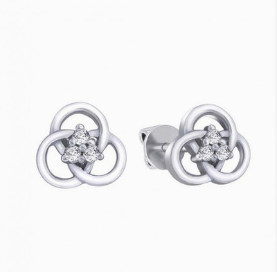 Facetzinspire Sterling Silver Stud Earring