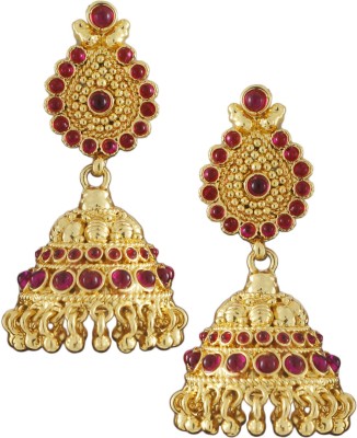 Karatcart Traditional Copper Jhumki Earring