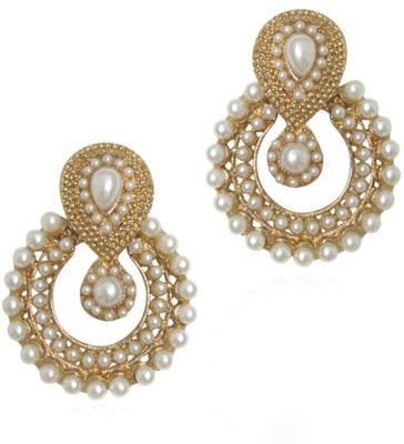 

Jewels Gehna Cubic Zirconia Alloy Chandbali Earring