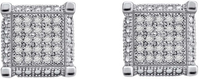 

Kataria Jewellers Designer 92.5 BIS Hallmarked Silver Stud Earring