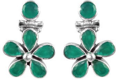 

Elotic FDNG100 Silver Dangle Earring