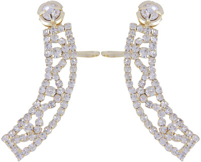 

Pink Rose Princess Charm Alloy Cuff Earring