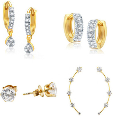 

Penny Jewels Cubic Zirconia Alloy Earring Set