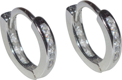 

Kataria Jewellers Romelde Silver Huggie Earring