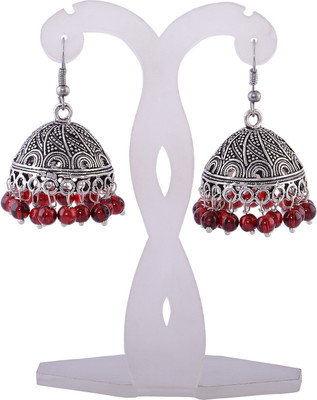 

Silvery ME-007-MN Metal Jhumki Earring