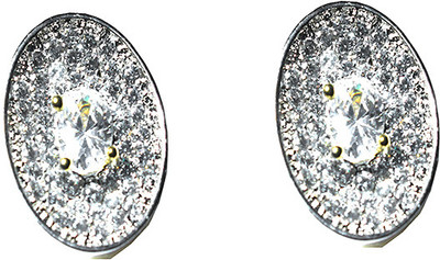 

Affinity Cubic Zirconia Alloy Stud Earring