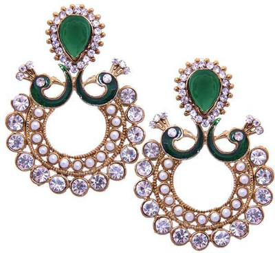 Penny Jewels Cubic Zirconia Alloy Drops & Danglers Penny Jewels Cubic Zirconia Alloy Drops & Danglers