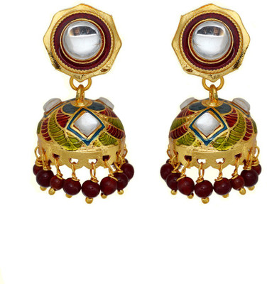 

Moshiv MSV-347 Pearl Alloy Jhumki Earring