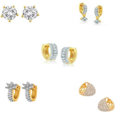 

Jewels Gehna Cubic Zirconia Alloy Earring Set