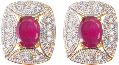 

Taj Pearl Designer Ad Alloy Stud Earring