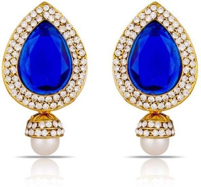 STYYLO FASHION Diva Style Zircon Alloy Chandbali Earring