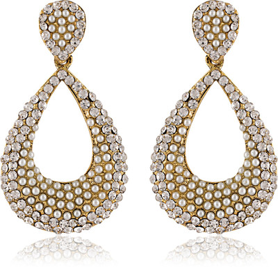 

Styylo Fashion Diva style Zircon Alloy Chandbali Earring