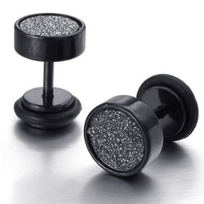 

Vaishnavi Unisex Latest Design 8mm Stays Life Long Never Rusts Made Of 316l Titanium Surgical Stainless Steel Plug Earring