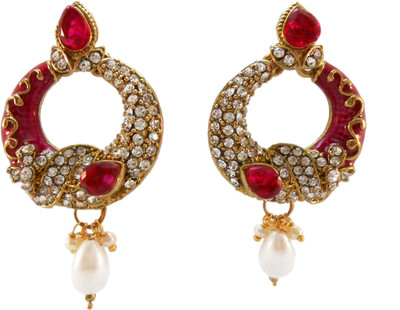 

My Design Meenakari Alloy Drop Earring
